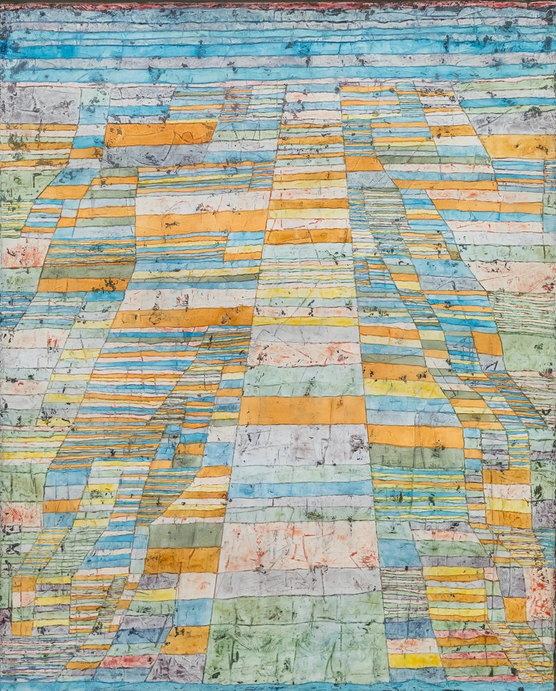 Camino principal y caminos laterales - Paul Klee