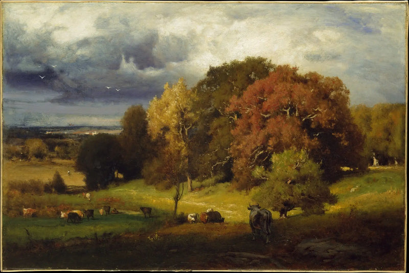 Roble de otoño - George Inness