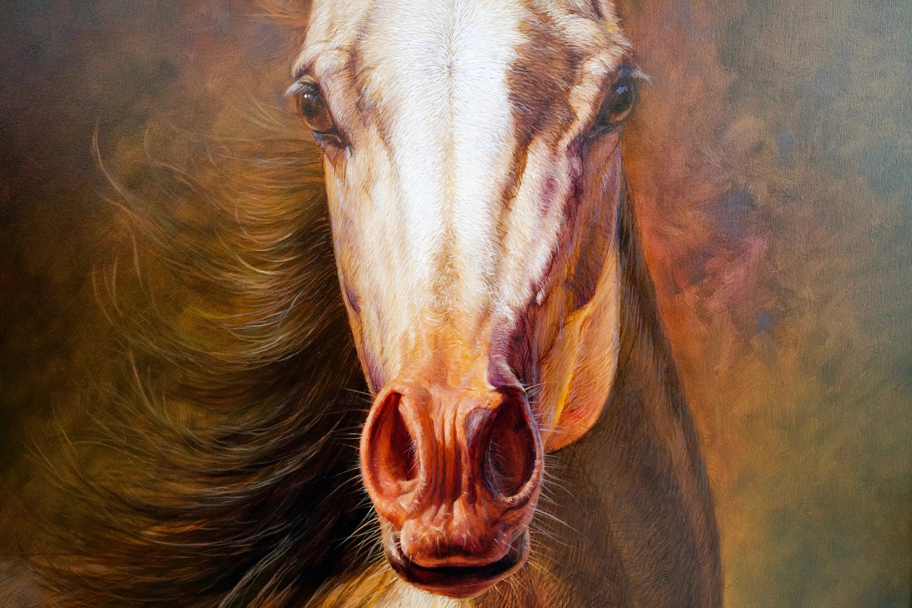 Cheval | 100 x 130 cm Reproductions de tableaux à la peinture à l’huile