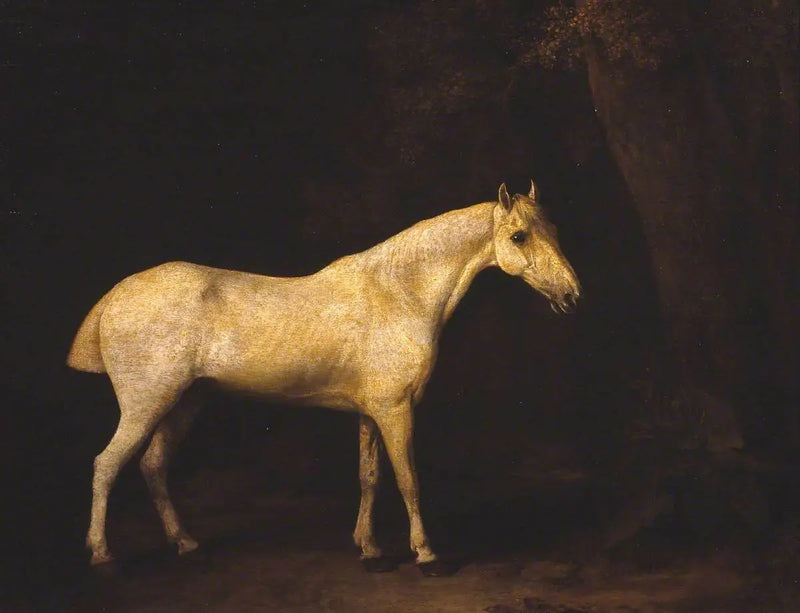 Caballo a la sombra de un bosque - George Stubbs