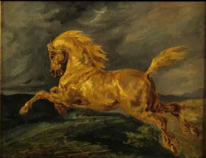 Caballo al galope - Théodore Géricault