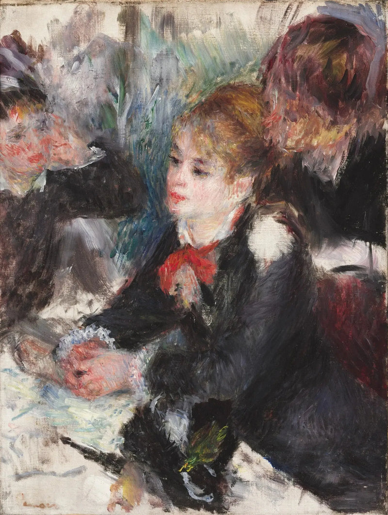 En la modista - Pierre-Auguste Renoir