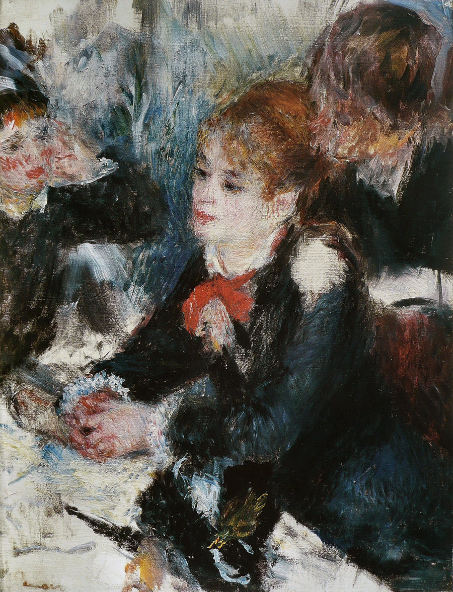 En la modista - Pierre-Auguste Renoir