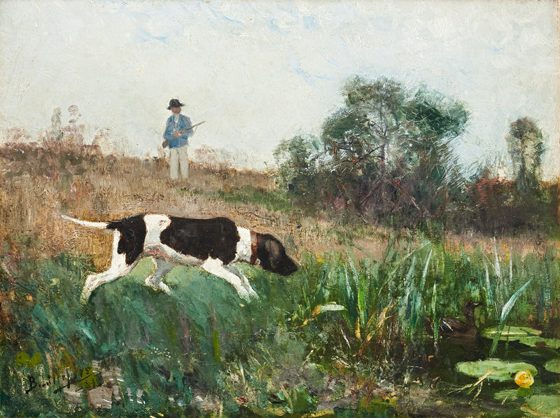 Perro de caza - Bruno Liljefors