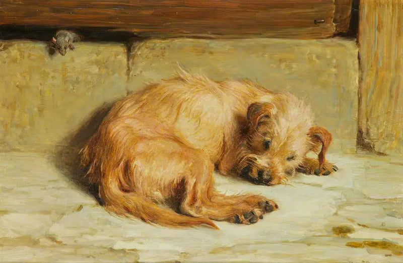 Perro guardián - Briton Rivière