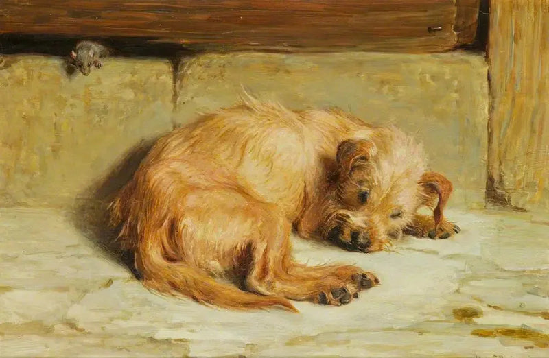Perro guardián - Briton Rivière