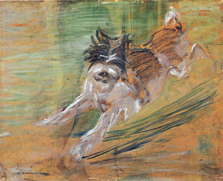 Perro saltador - Franz Marc