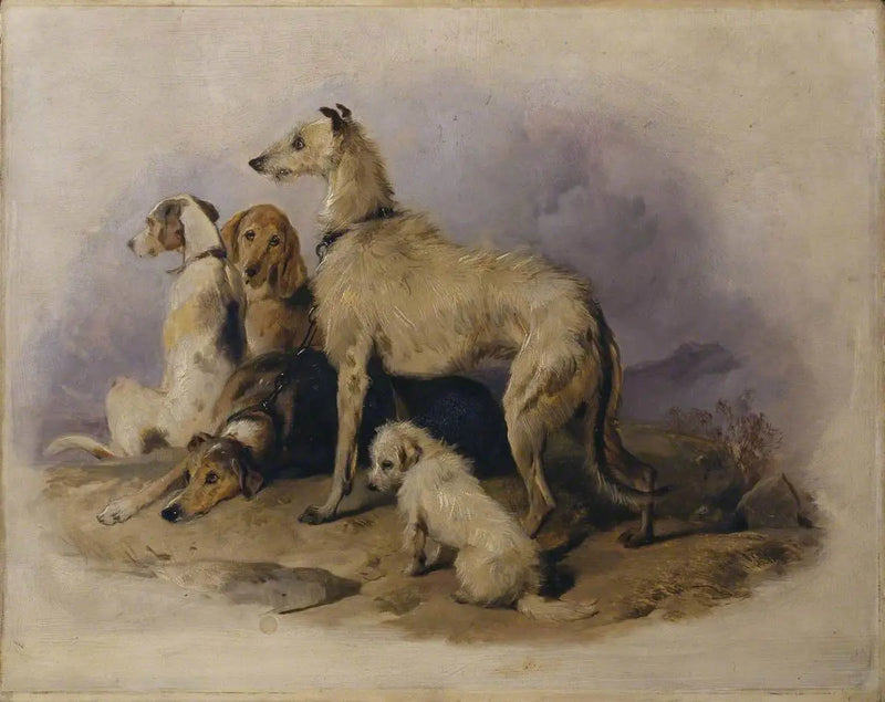 Perros de las Tierras Altas - Edwin Henry Landseer
