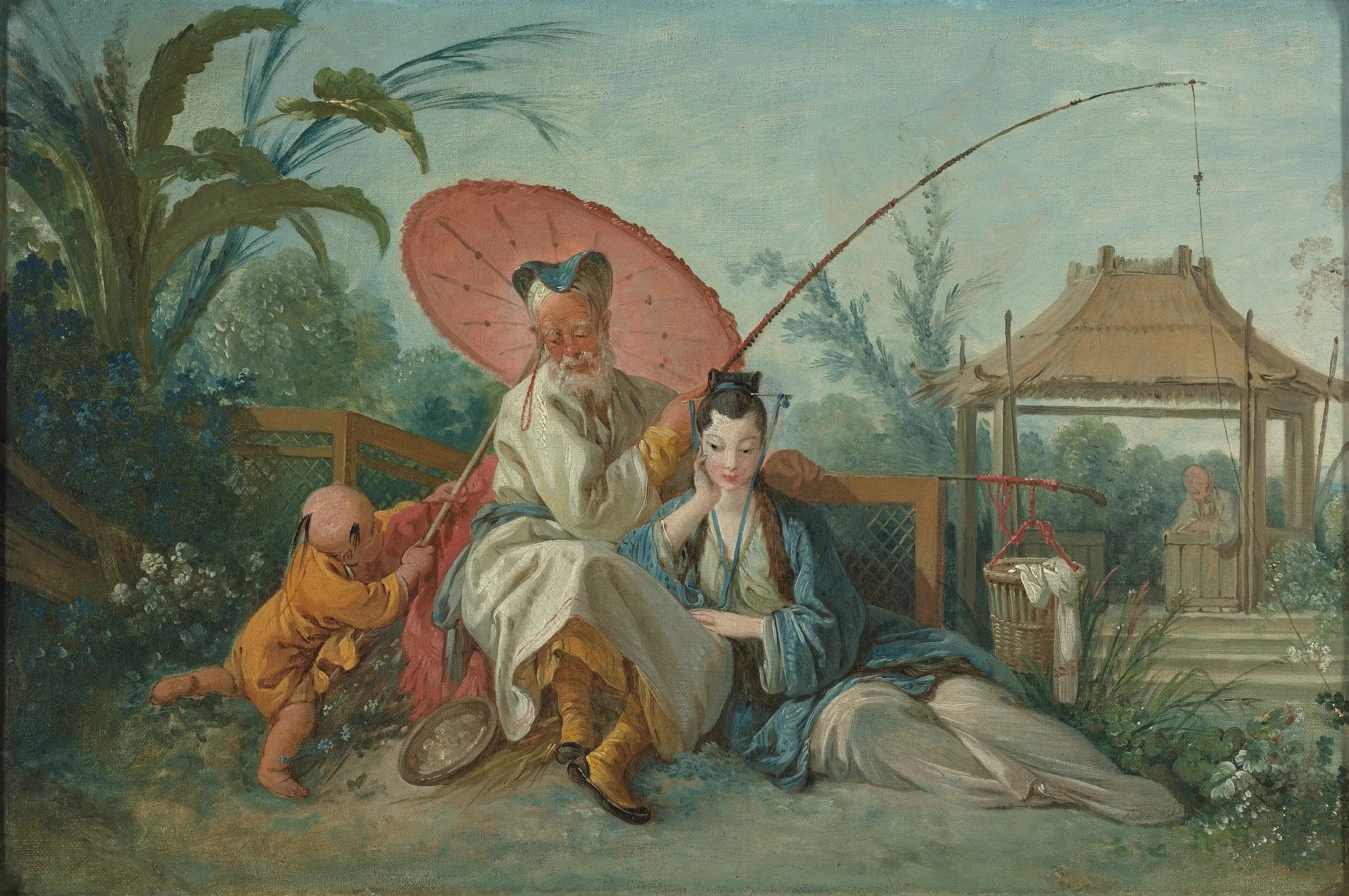 Chinoiserie - François Boucher - Alpha Reproduction