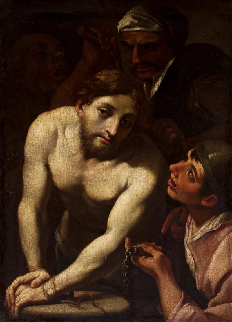 Cristo en la columna - Gerrit van Honthorst