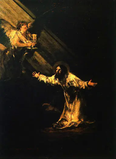 Cristo en el jardín de los olivos - Francisco de Goya