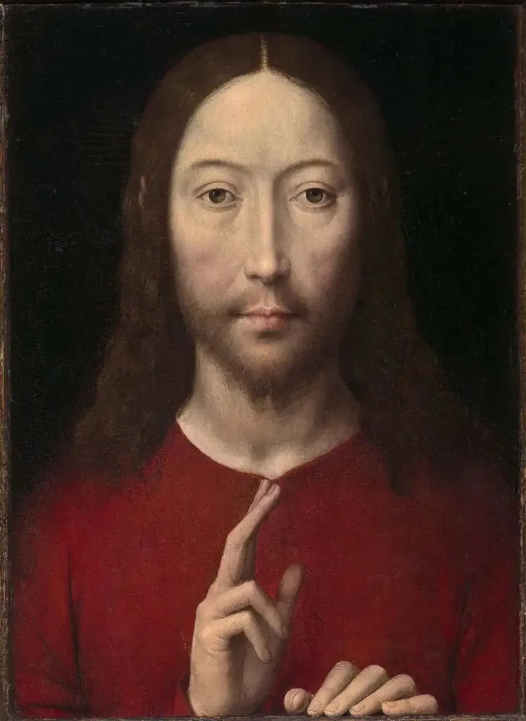 Cristo bendiciendo - Hans Memling