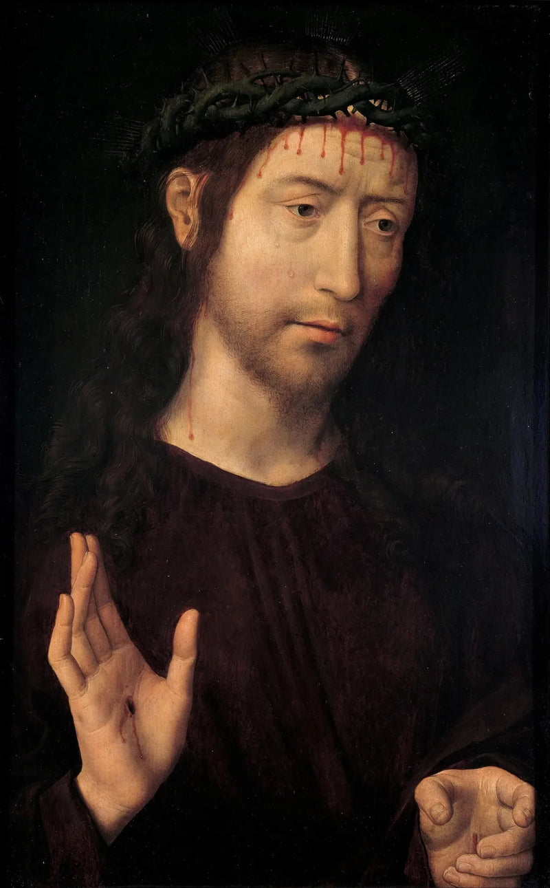 Cristo bendiciendo - Hans Memling