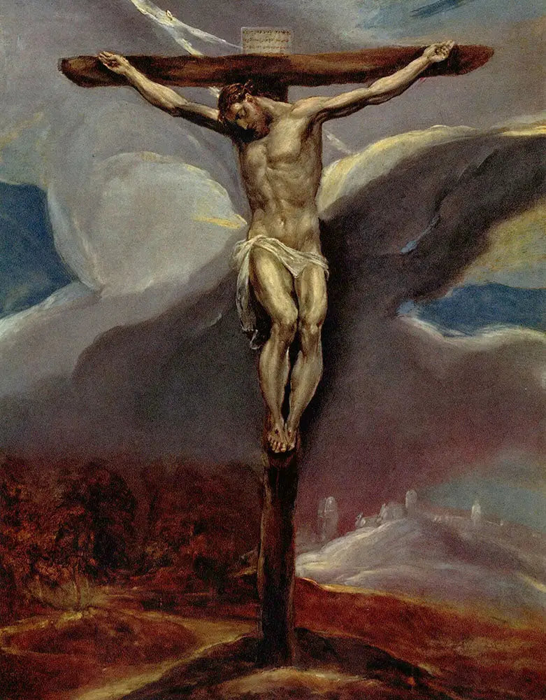 Cristo en la cruz - El Greco