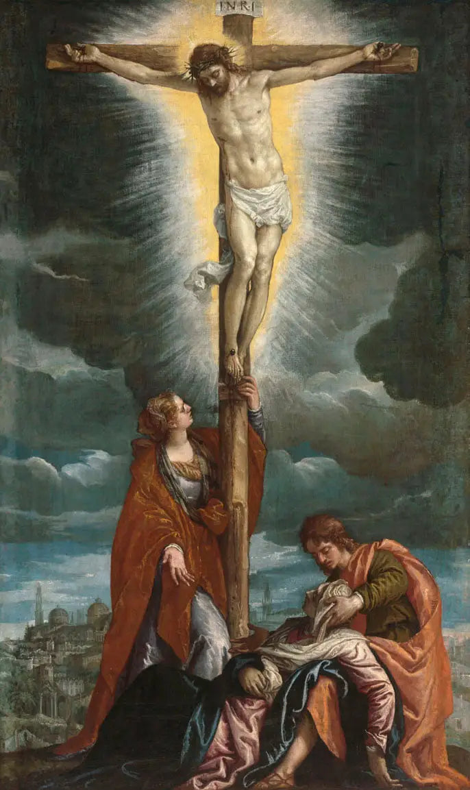 Christ en croix - Paul Véronèse image 1 reproduction d’œuvre d’art à l’huile