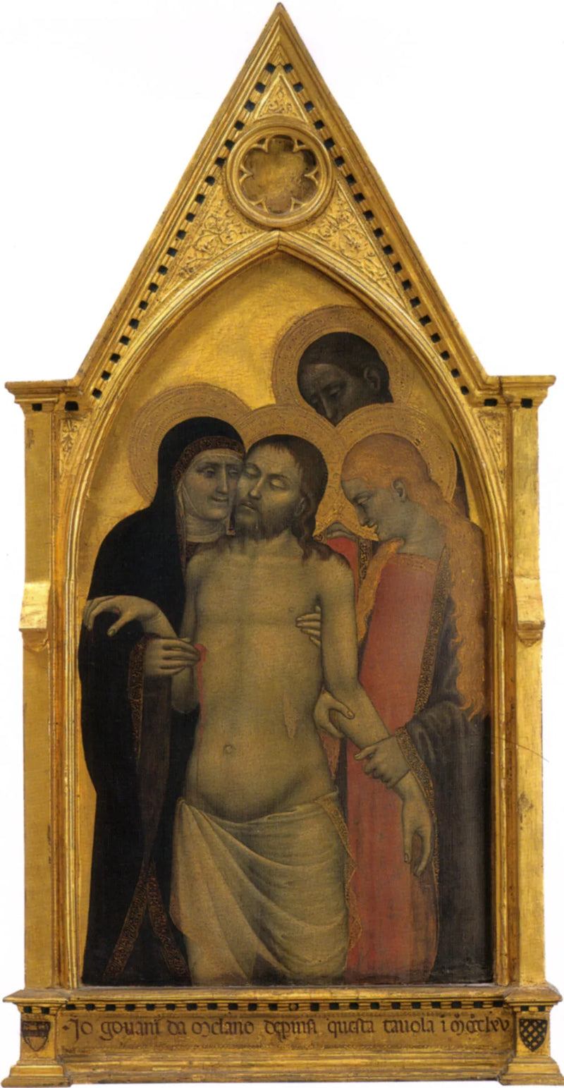 Cristo en oración - Giovanni da Milano