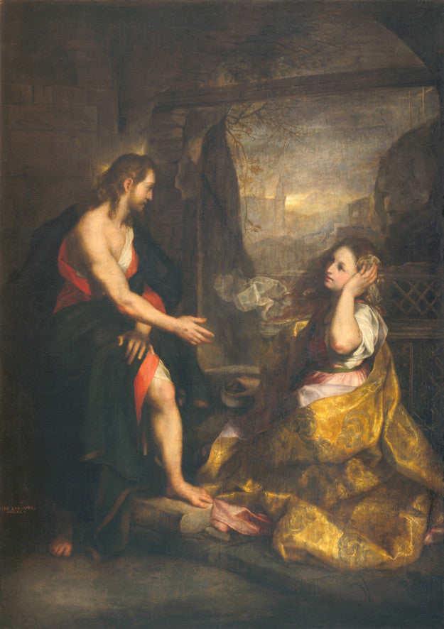 Cristo y la Magdalena - Federico Barroci