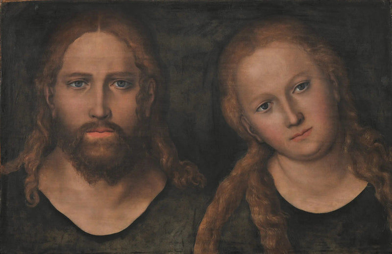 Cristo y María - Lucas Cranach el Viejo