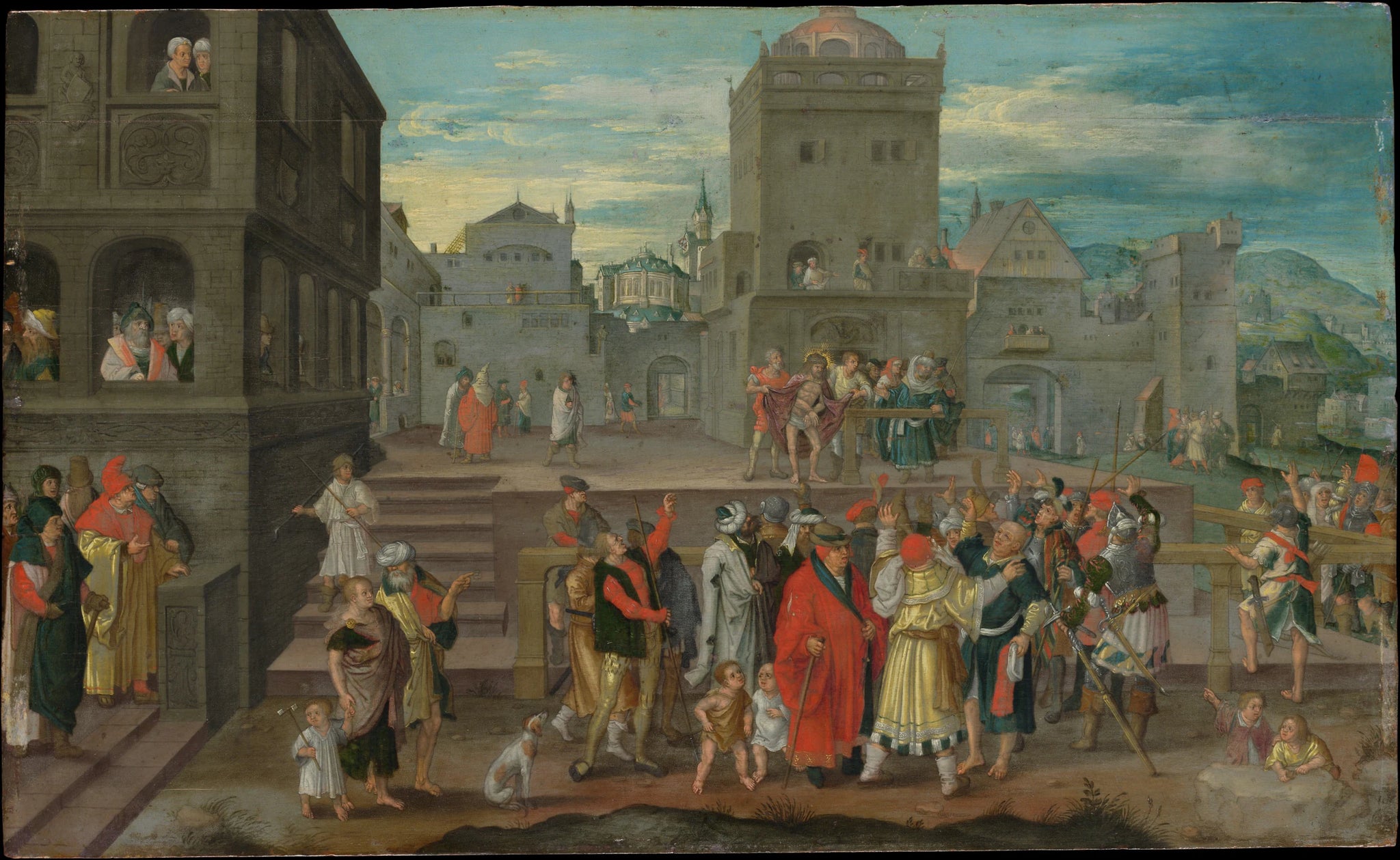 Le Christ présenté au peuple - Lucas van Leyden