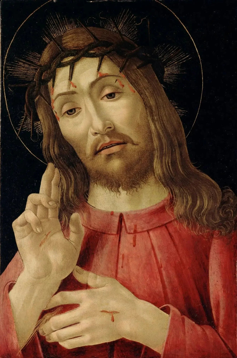 El Redentor Bendiciendo - Sandro Botticelli