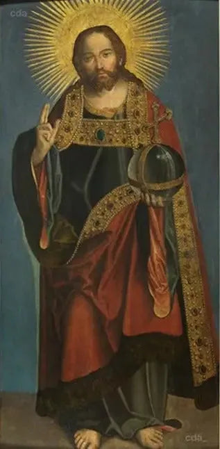Cristo Salvador - Lucas Cranach el Viejo