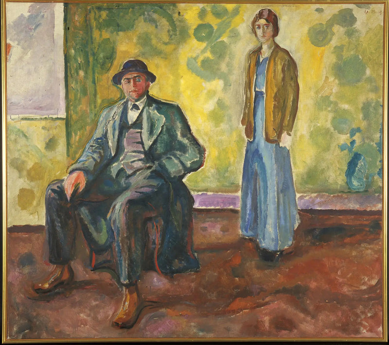 Christian y Hjørdis Gierløff - Edvard Munch
