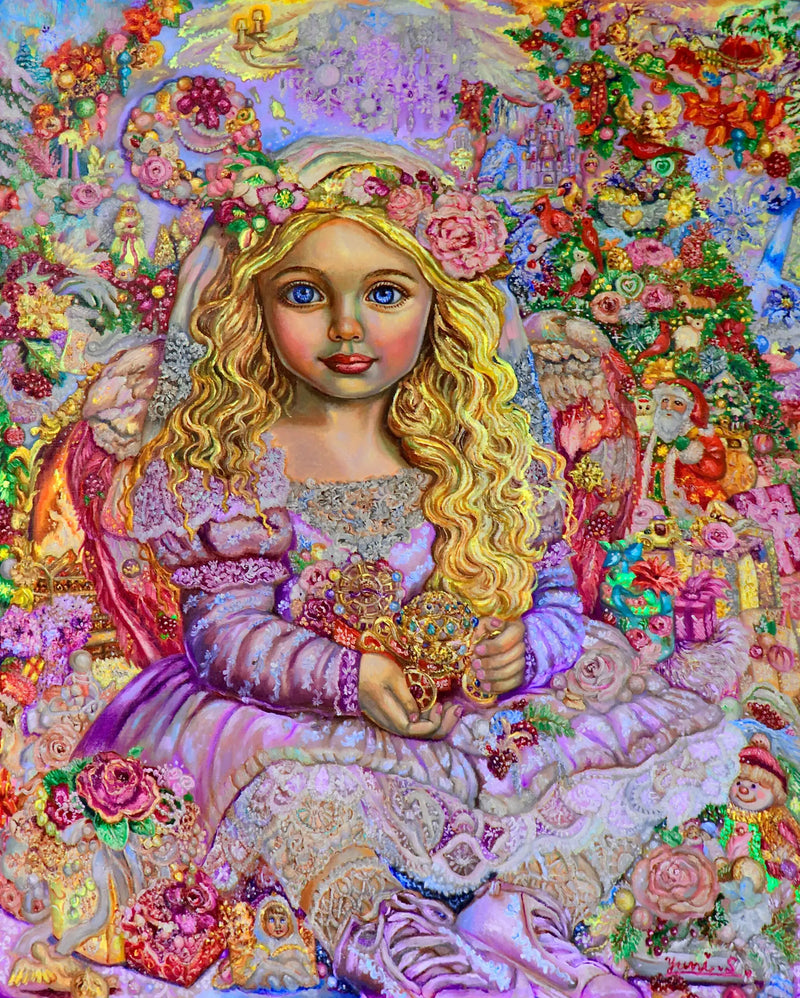 Ángel de regalo de Navidad - Yumi Sugai