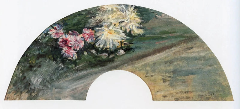 Crisantemos - Édouard Manet
