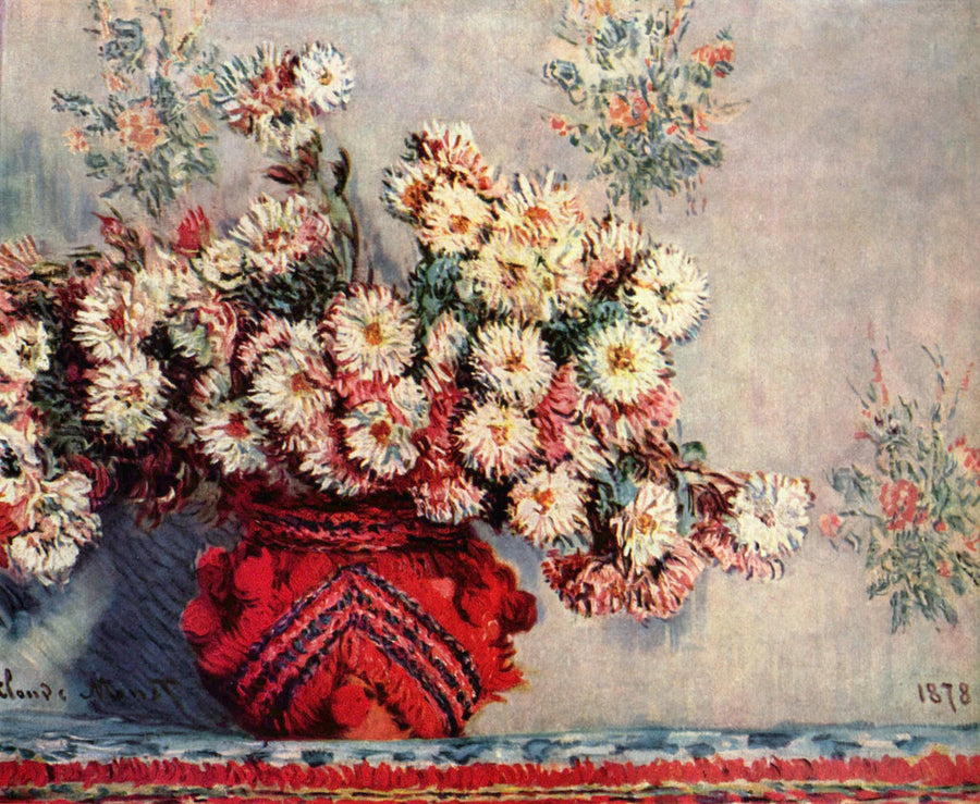 Crisantemos W492 - Claude Monet