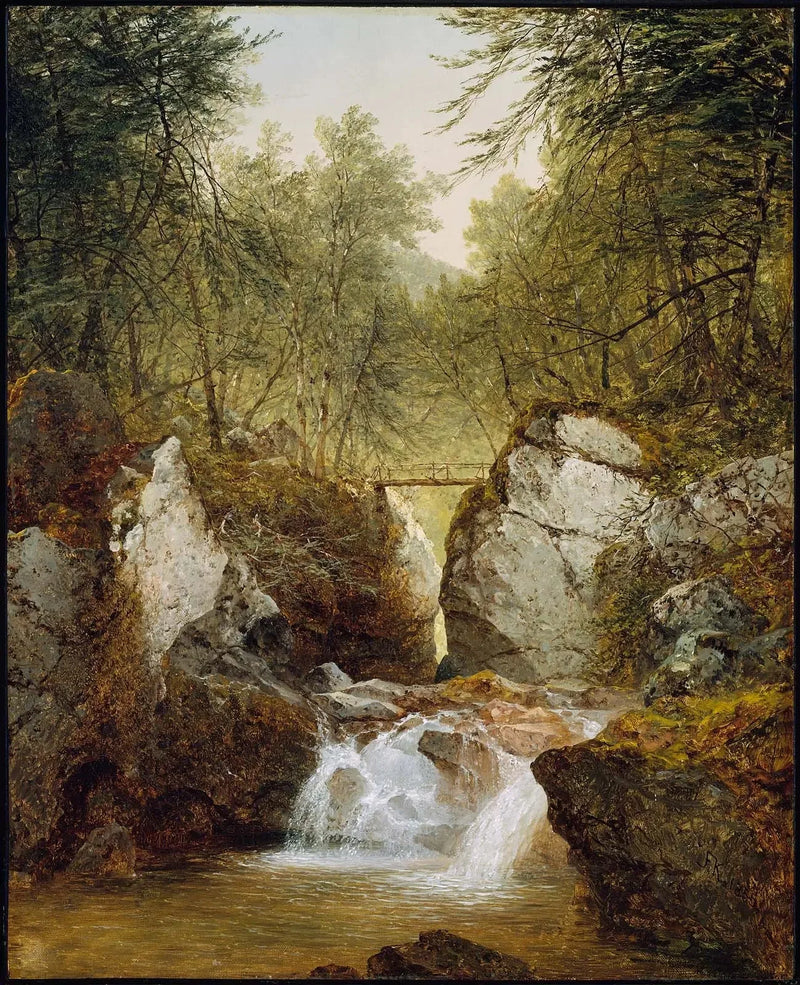 Caídas de Bash-Bish, Massachusetts - John Frederick Kensett