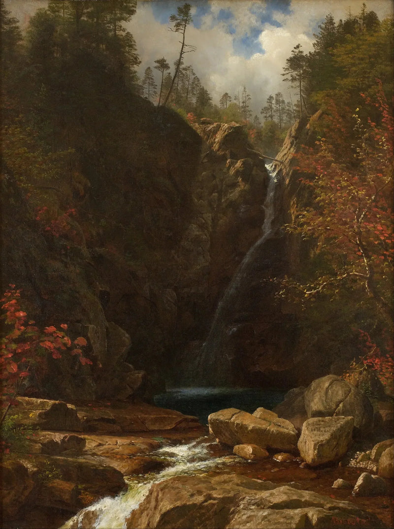 Caídas de Glen Ellis - Albert Bierstadt