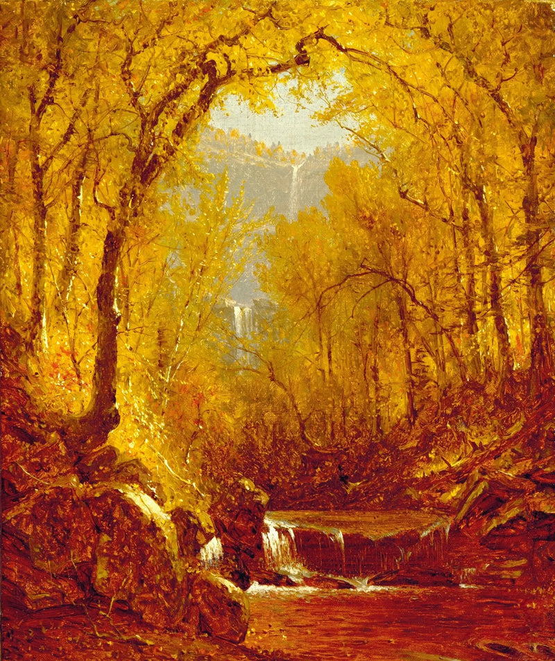 Caídas de Kaaterskill - Sanford Robinson Gifford