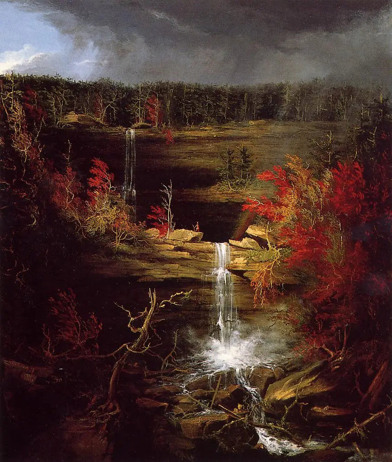 Caídas de Kaaterskill - Thomas Cole