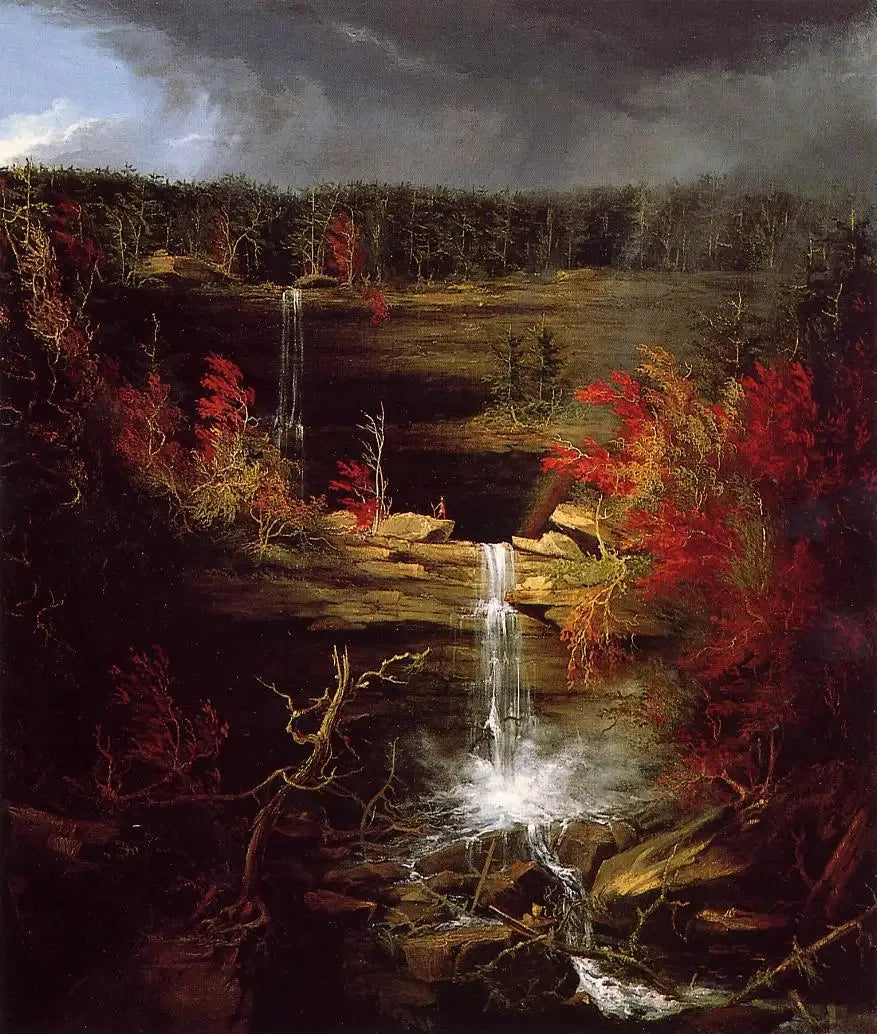 Caídas de Kaaterskill - Thomas Cole
