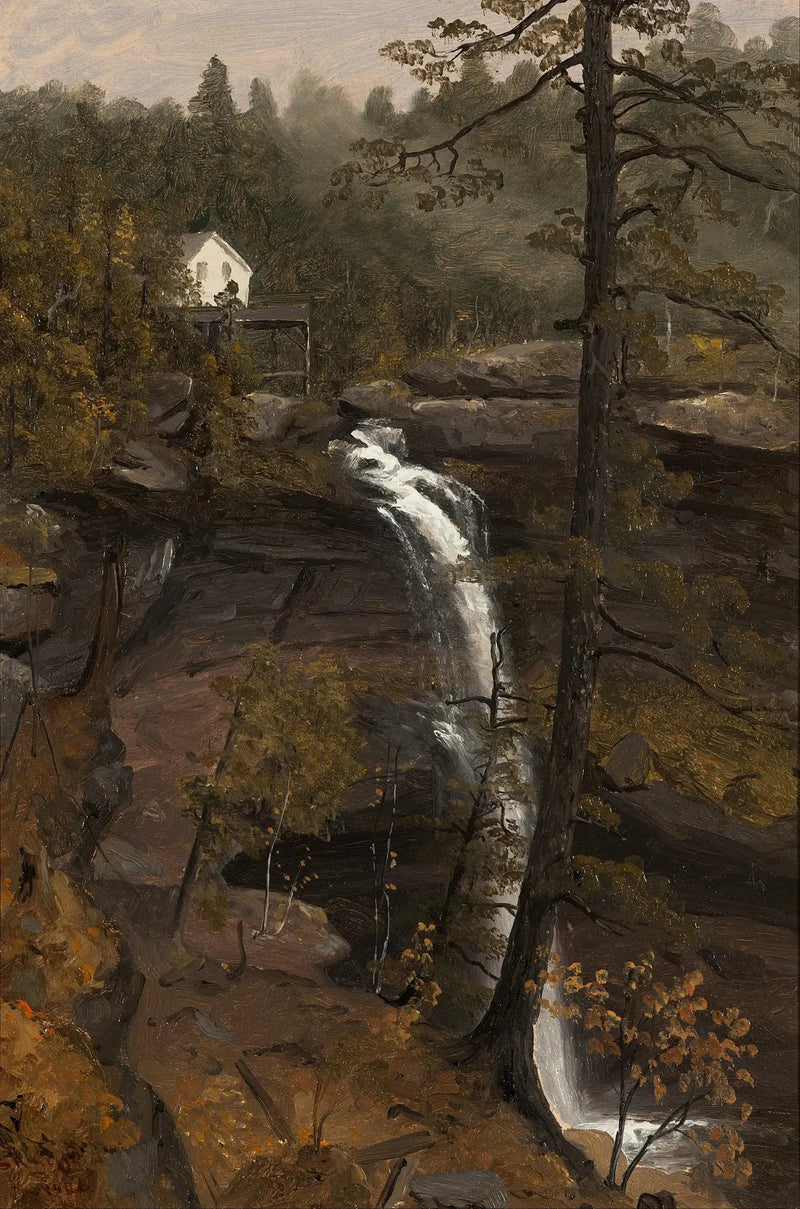 Caídas de Kauterskill - Sanford Robinson Gifford