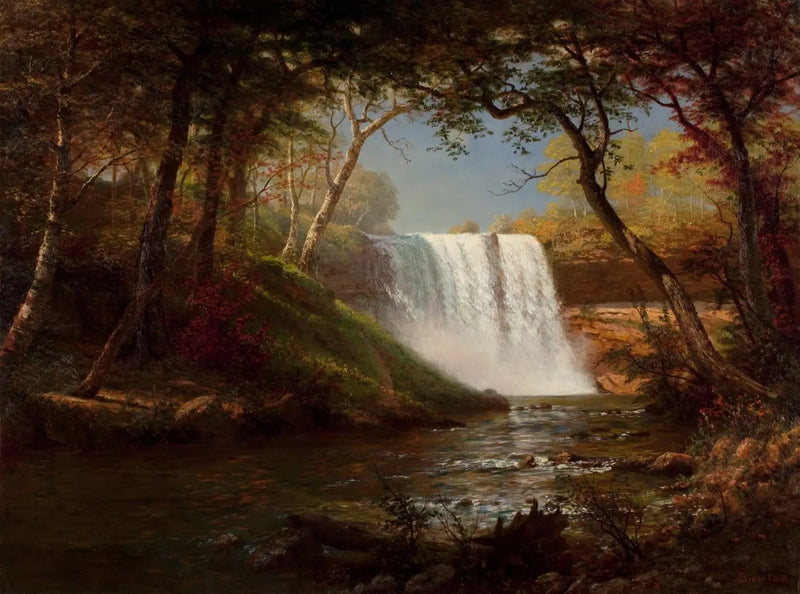 Caídas de Minnehaha - Albert Bierstadt
