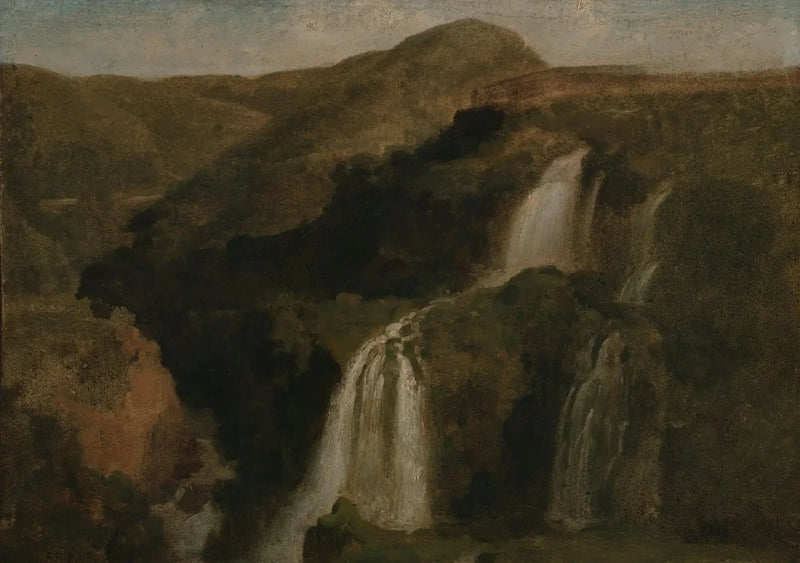 Cascadas de Tivoli - Jean-Baptiste Camille Corot