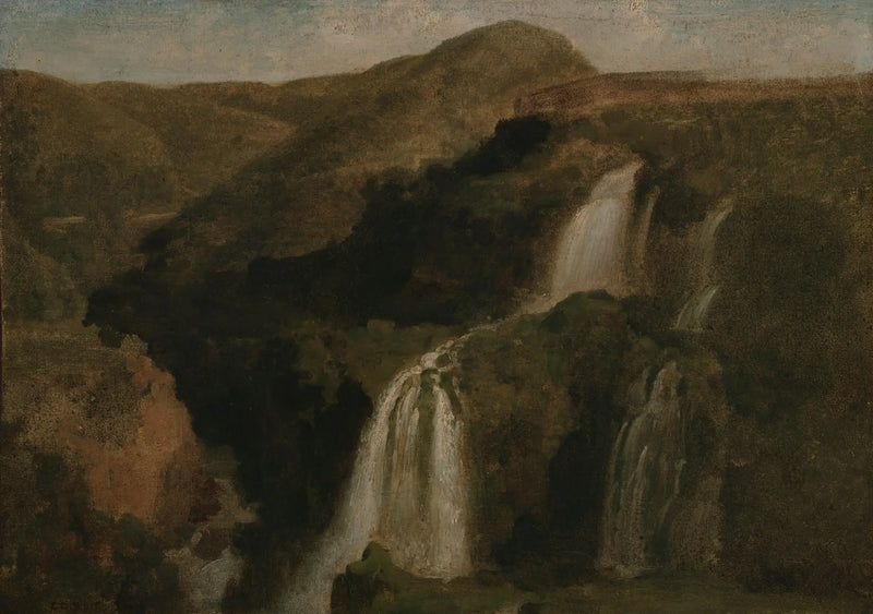 Cascadas de Tivoli - Jean-Baptiste Camille Corot