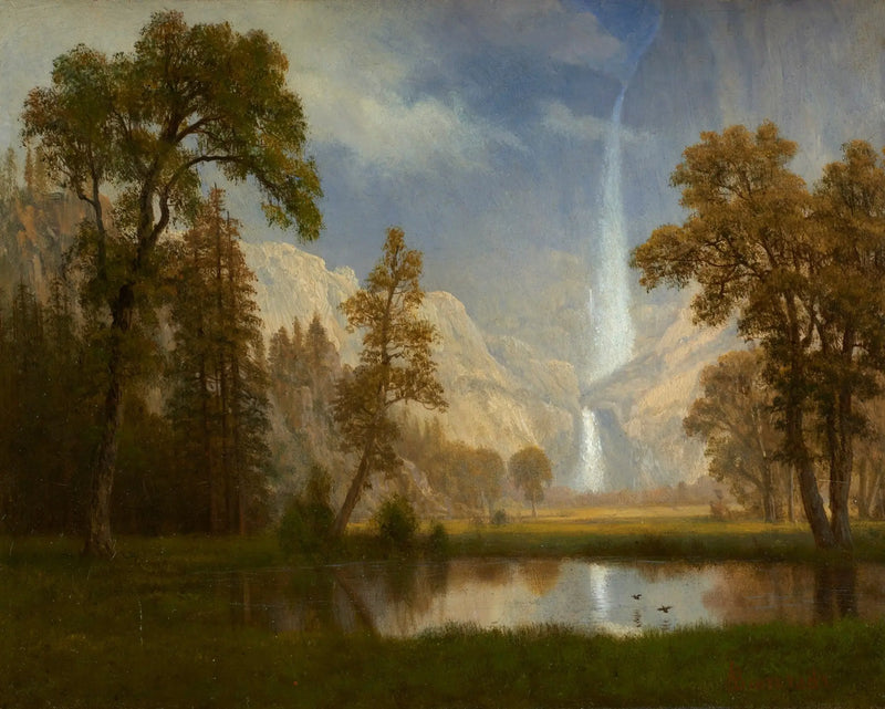 Caídas de Yosemite - Albert Bierstadt