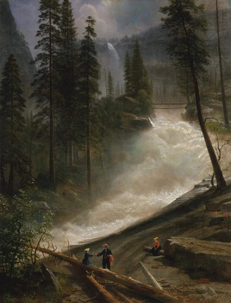 Caídas de Nevada, Yosemite - Albert Bierstadt