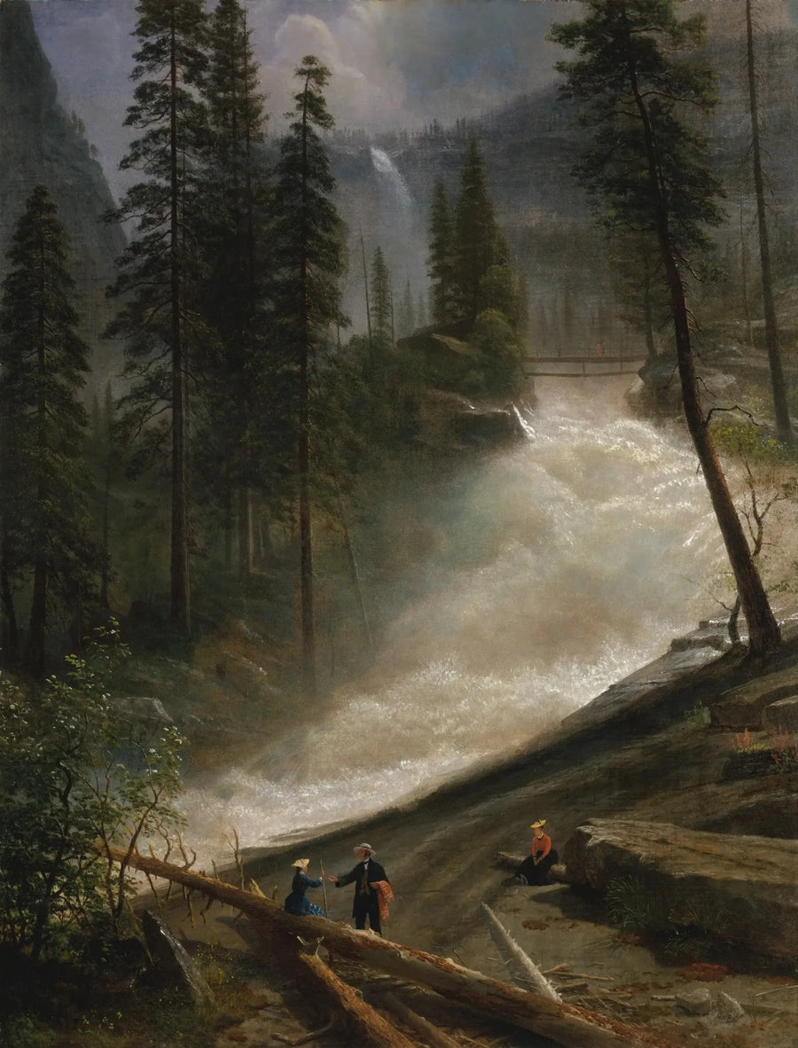 Caídas de Nevada, Yosemite - Albert Bierstadt