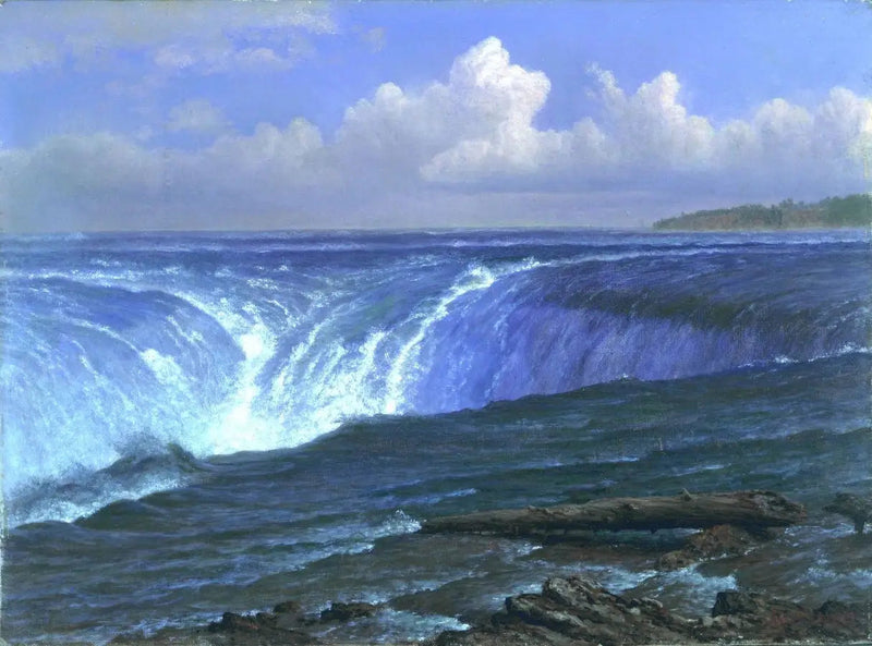 Caídas del Niágara - Albert Bierstadt