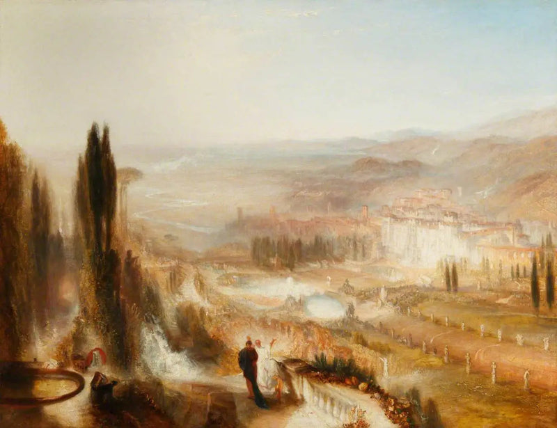 Cicerón en su villa en Tusculum - J. M. W. Turner