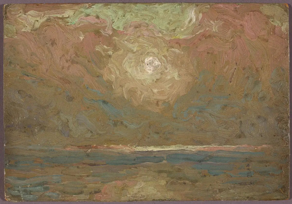 Ciel (« La lumière qui ne fut jamais ») - Tom Thomson image 1 reproduction artisanale de tableau
