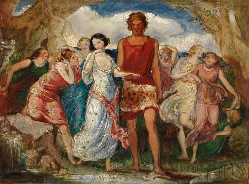 Cimon e Ifigenia - John Everett Millais