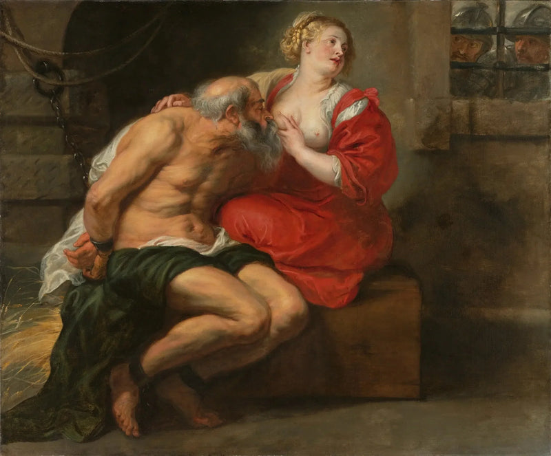 Cimon y Pero (La Caridad romana) - Peter Paul Rubens