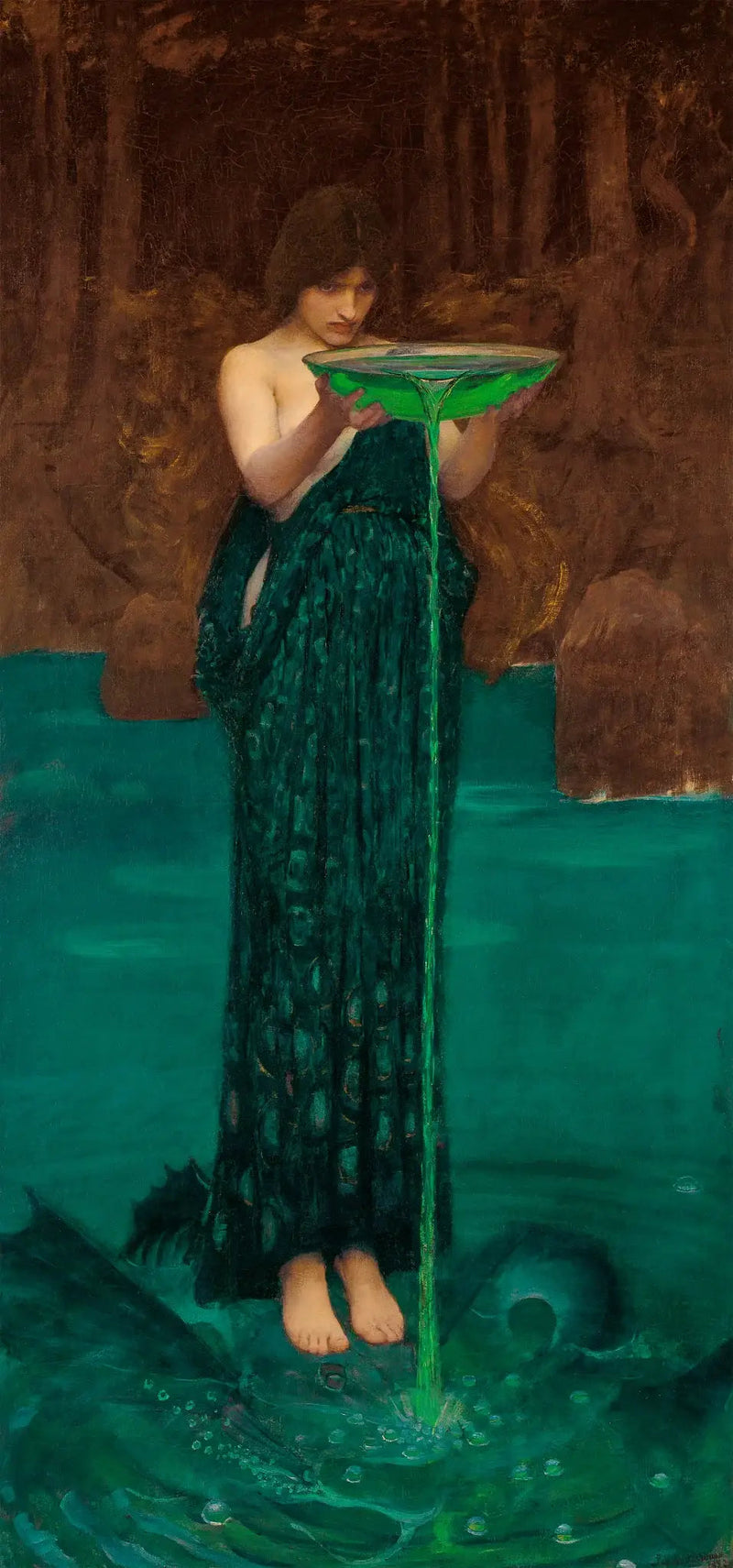 Circé Envidiosa - John William Waterhouse