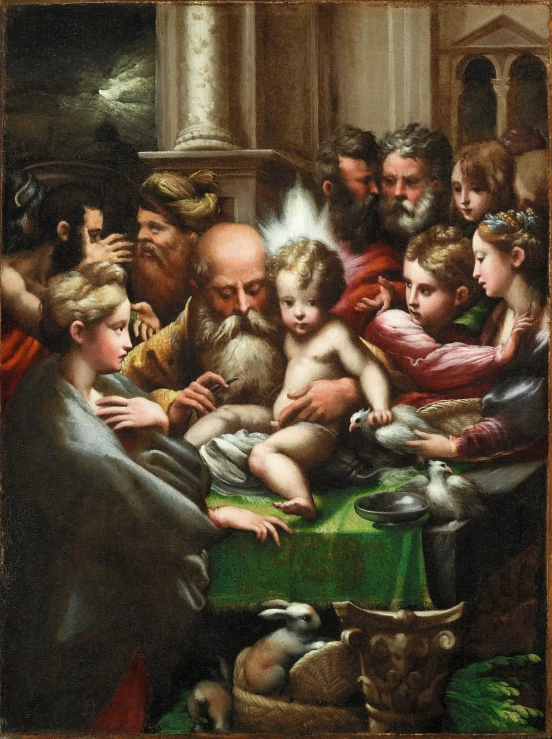 Circonferencia de Jesús - Parmigianino