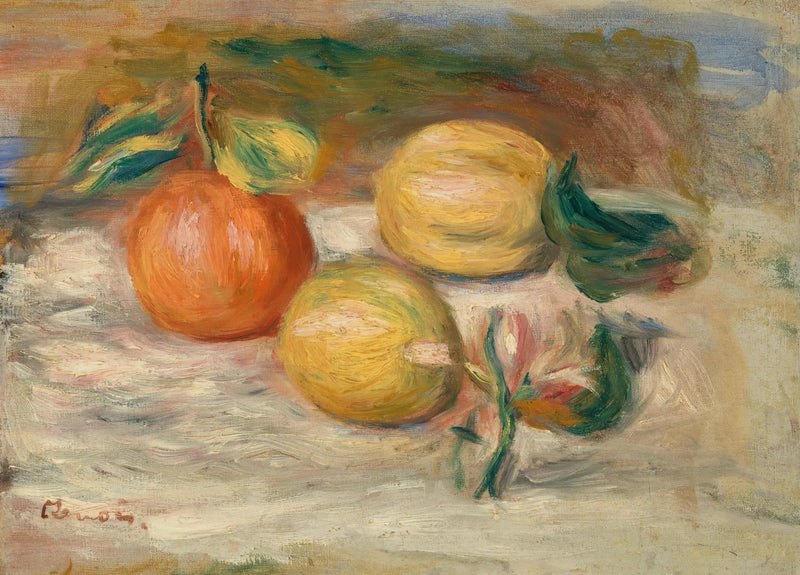 Limones y Naranja (Limones y naranja) - Pierre-Auguste Renoir