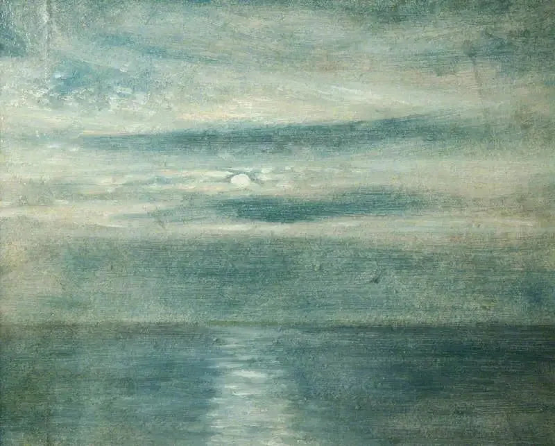 Claro de luna en Brighton - John Constable